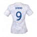 Frankrike Olivier Giroud #9 Bortedrakt Dame VM 2022 Korte ermer